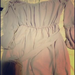 Simple Smiles Romper - Lavender